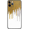 Paint Splatter Gold iPhone 11 Pro Skin